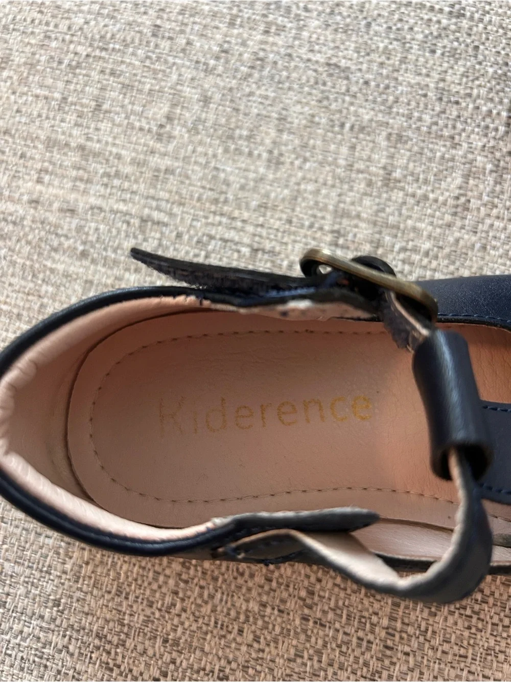 Kiderence Girls Navy Mary Jane’s Oxford T-Strap Dress Shoes Size 9M